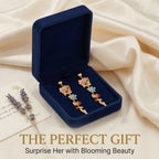 Vintage Floral Drop Earrings